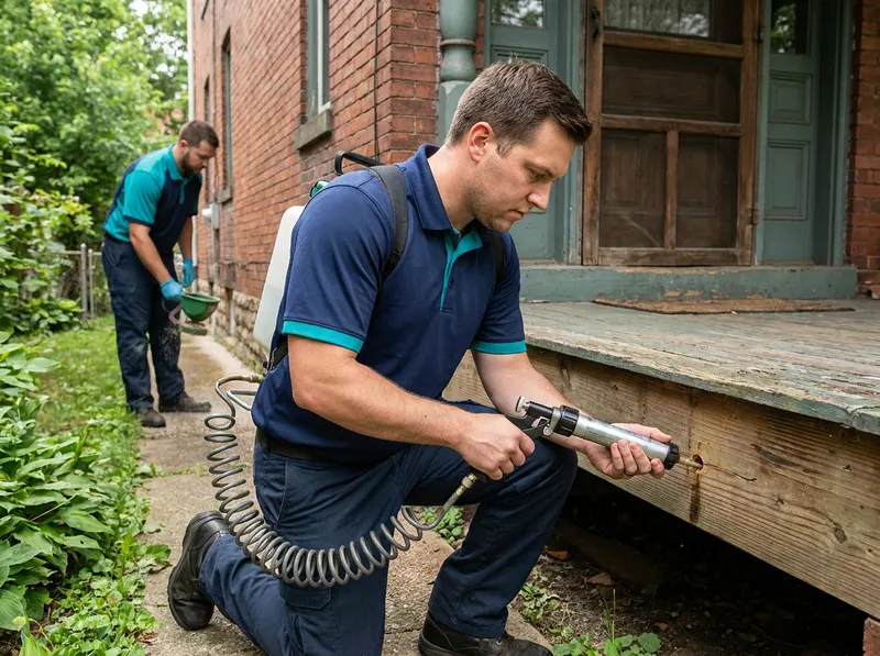 Structural Carpenter Ant Wood Injection and Perimeter Defense in Pittsburgh, PA