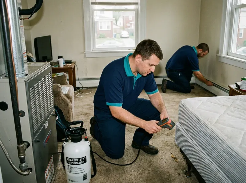 Thermal and Non-Repellent Bed Bug Eradication in Pittsburgh, PA